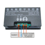 Digitální termostat W3230, -55 až 120°C, napájení 230VAC