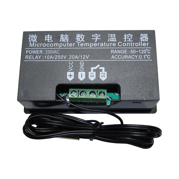 Digitální termostat W3230, -55 až 120°C, napájení 230VAC