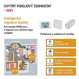 GoSmart termostat EMOS P56211 bezdrátový WiFi Tuya