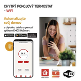 GoSmart termostat EMOS P56211 bezdrátový WiFi Tuya