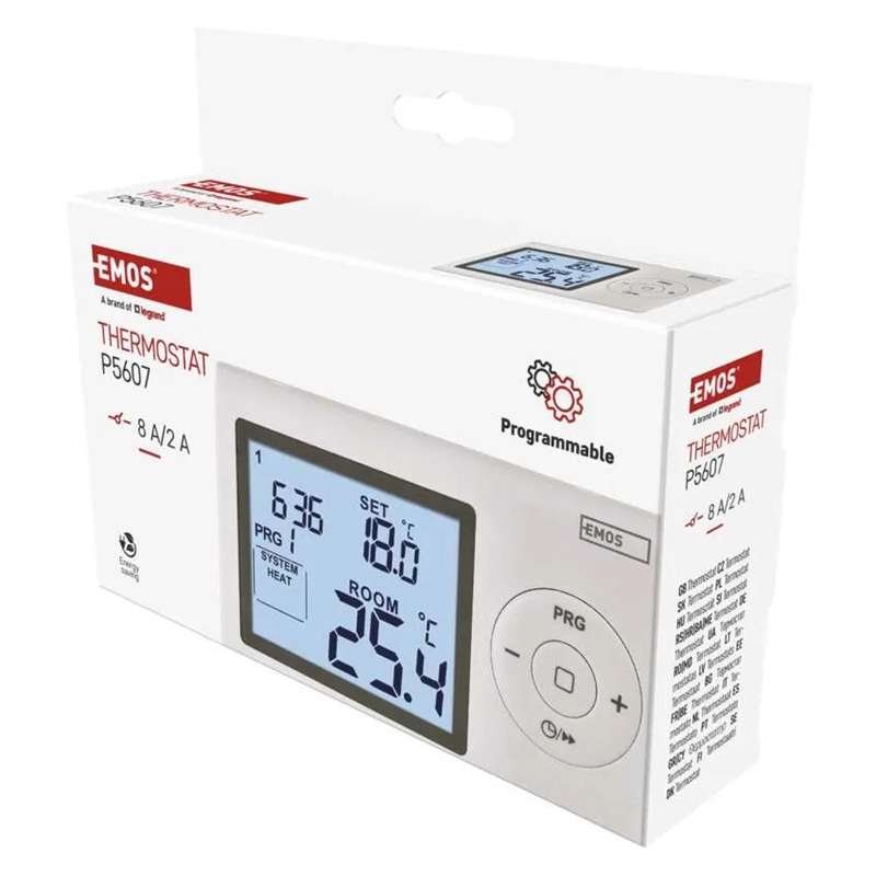 Termostat EMOS P5607 programovatelný drátový