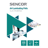 Fólie laminovací SENCOR SLA FA4B150 A4 150mic 100ks