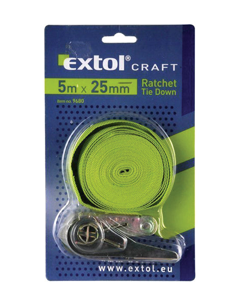 Popruh upínací ráčnový EXTOL CRAFT 9680