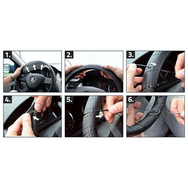 Potah volantu COMPASS 06425 omotávací