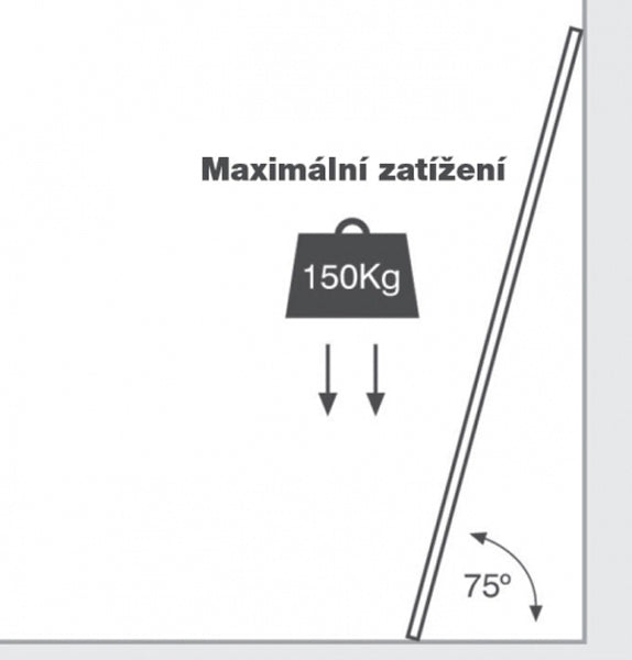 Žebřík/štafle hliníkový G21 GA-TZ12-3,8m teleskopický