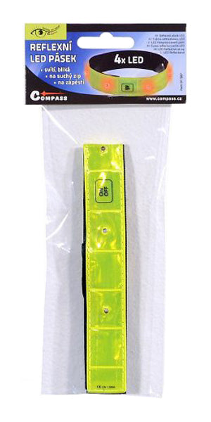 Reflexní LED pásek COMPASS 01587