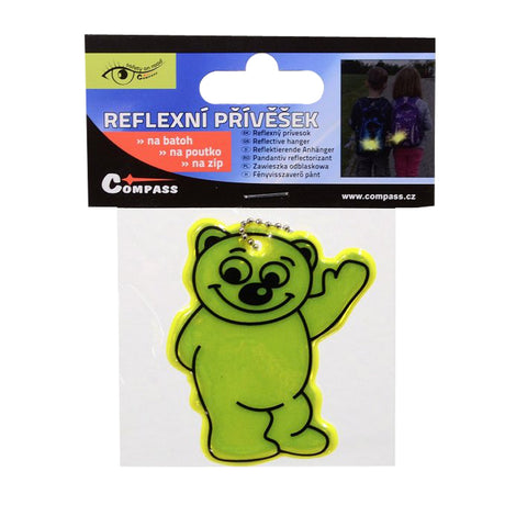 Reflexní přívěšek COMPASS 01723 Bear