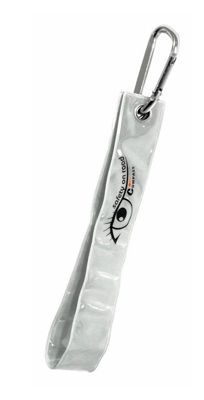 Reflexní přívěšek s karabinou S.O.R. COMPASS 01574