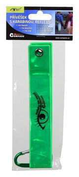 Reflexní přívěšek s karabinou S.O.R. COMPASS 01575