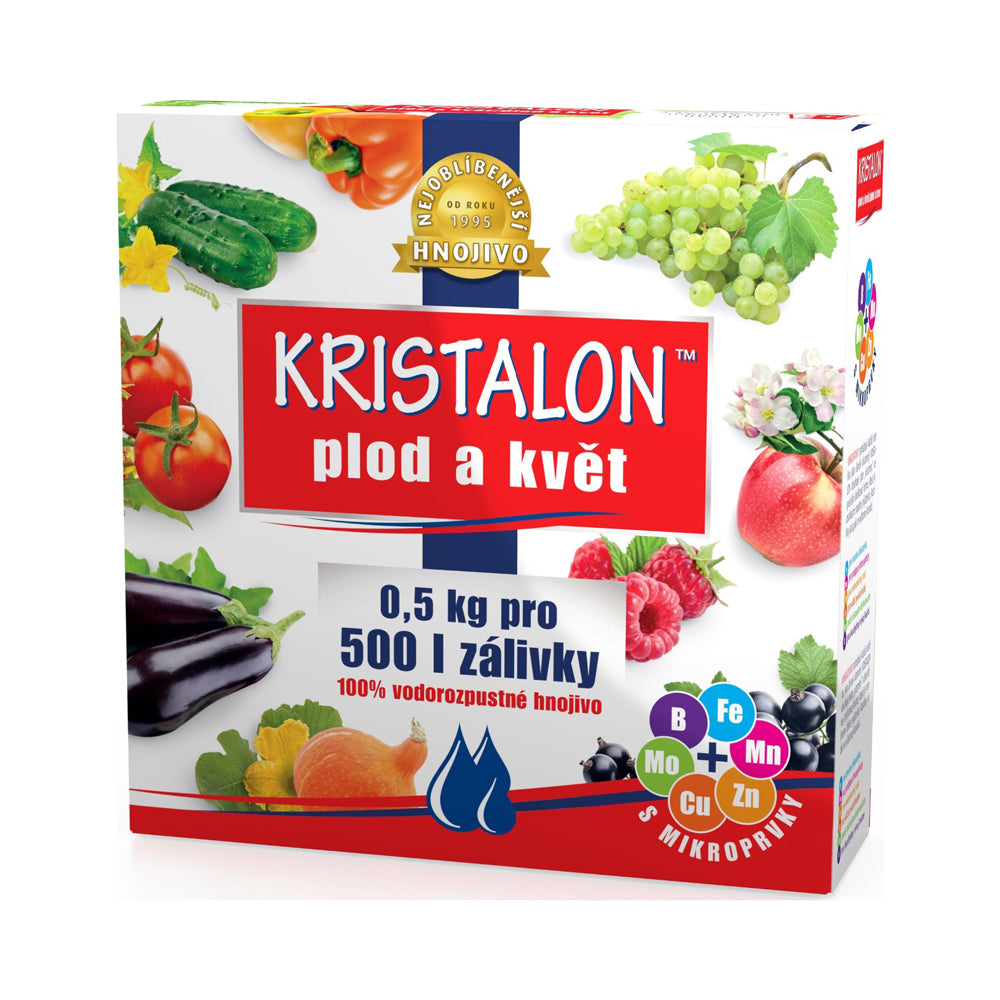 Hnojivo pro plody a květy KRISTALON 0,5kg