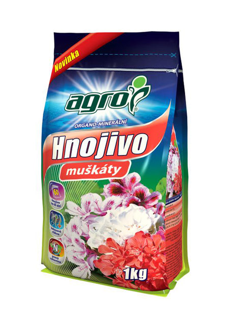 Hnojivo pro muškáty AGRO 1kg
