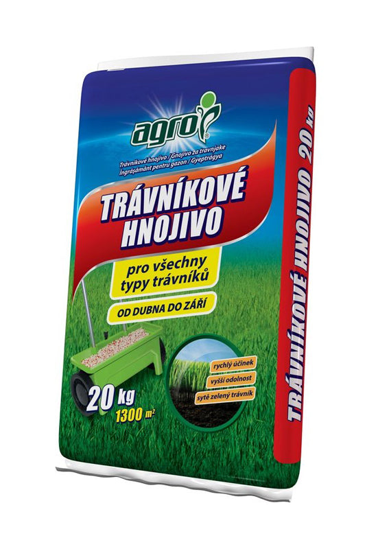 Trávníkové hnojivo AGRO 20kg pytel