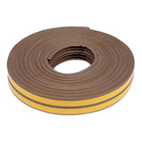 Těsnění do oken a dveří samolepící VOREL TO-76760 9x4mm TYP E hnědé 6m