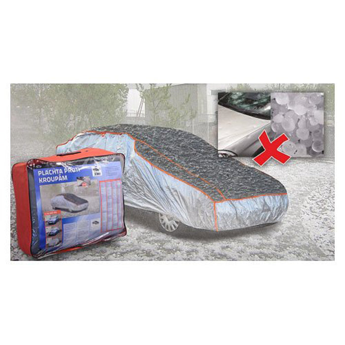 Plachta na auto ochranná, proti kroupám XL 530×177×119cm