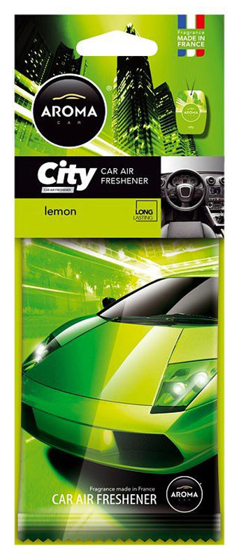 Vůně do auta CAR CITY Lemon