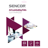 Fólie laminovací SENCOR SLA FA4M250 A4 250mic 25ks