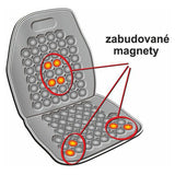 Autopotah COMPASS 31660 masážní s magnety černý