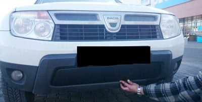 Zimní clona chladiče Dacia Duster 2010 - 2017 spodní