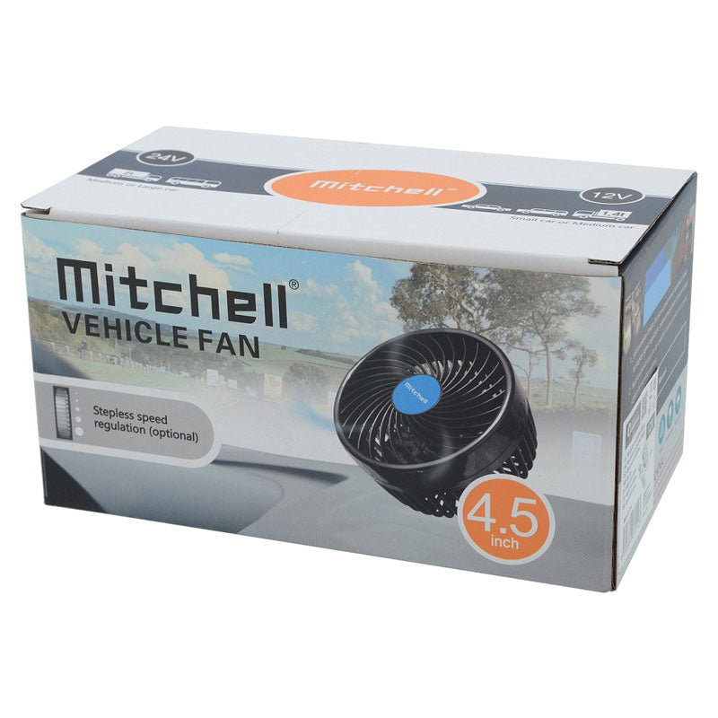 Ventilátor MITCHELL 07214 na opěrku hlavy 12V