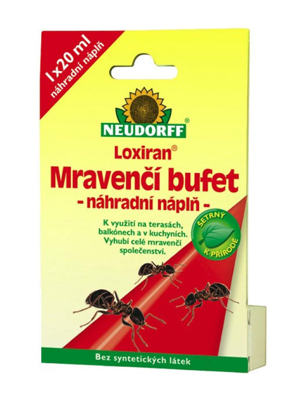 Mravenčí bufet náhradní náplň NEUDORFF Loxiran 2x20ml