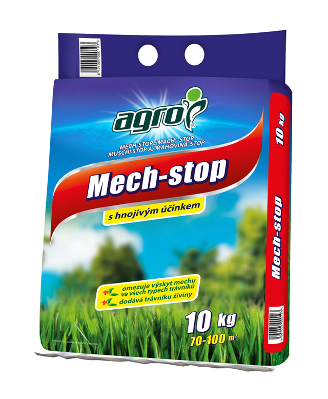 Přípravek proti mechu AGRO Mech Stop 10kg - pytel