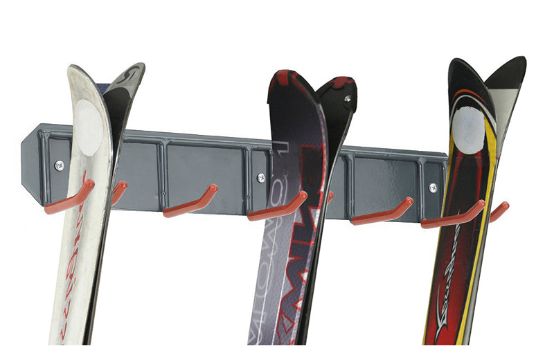 Držák lyží na zeď COMPASS XC-80010 na 3 páry