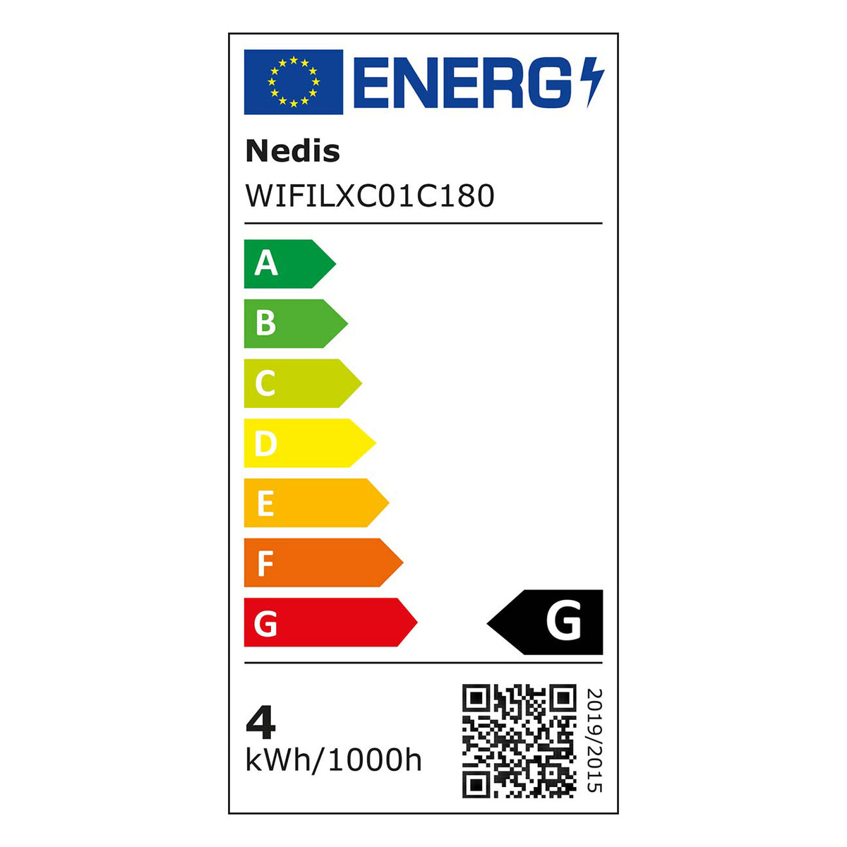 Smart LED vánoční řetěz NEDIS WIFILXC01C180 3m WiFi Tuya