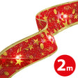Stuha vánoční LED FAMILY 58933A 2m