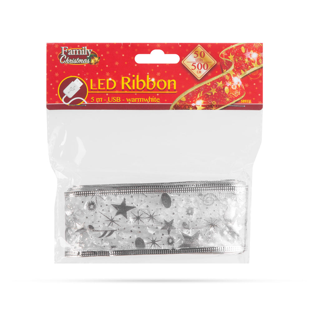 Stuha vánoční LED FAMILY 58933L 5m