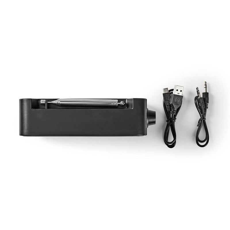 Rádio NEDIS RDDB1000BK