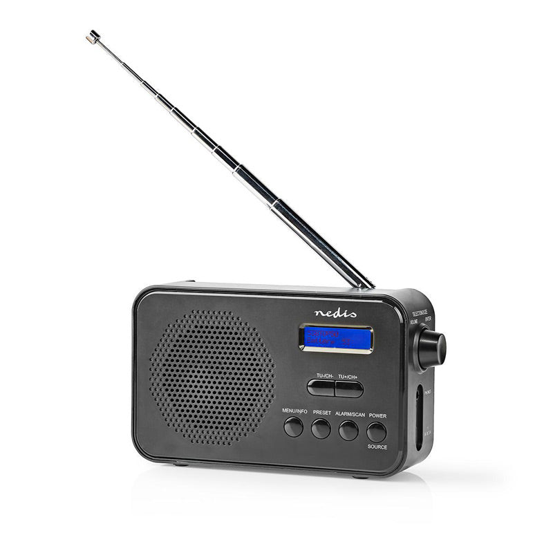 Rádio NEDIS RDDB1000BK