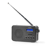 Rádio NEDIS RDDB1000BK