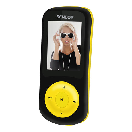 Přehrávač MP3/MP4 SENCOR SFP 5870 Black/Yellow 8GB