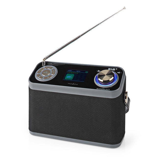 Rádio NEDIS RDDB5200BK