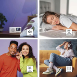 Přenosné rádio EMOS E0091 s Bluetooth, DAB/ DAB+/ FM, bílé