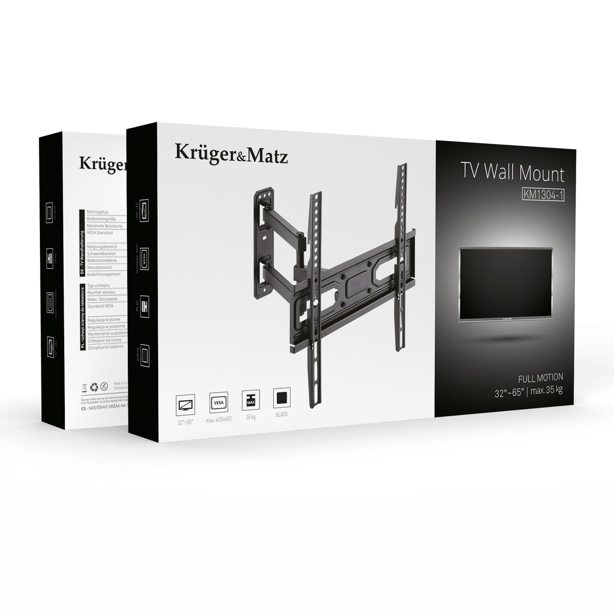 Nástěnný držák na TV KRUGER & MATZ KM1304-1 32"-65"