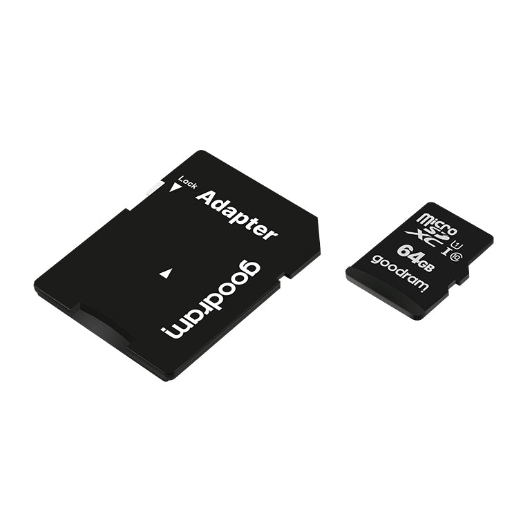 Karta paměťová GOODRAM microSD 64GB s adaptérem