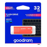 Flash disk GOODRAM USB 3.0 32GB bílo-oranžový