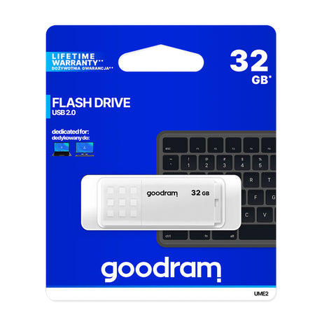 Flash disk GOODRAM USB 2.0 32GB bílý