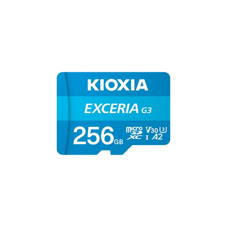 Karta paměťová KIOXIA micro SD 256 GB UHS-I U1 s adaptérem