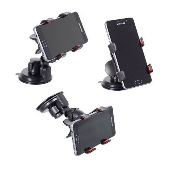 Držák do auta COMPASS 06255 Double Clips s přísavkou