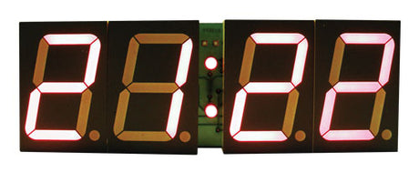 Stavebnice TIPA PT011B CMOS digitální hodiny s 45mm červenými LED displeji