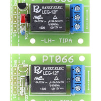 Stavebnice TIPA PT066A Relé deska se spínacím tranzistorem a LED
