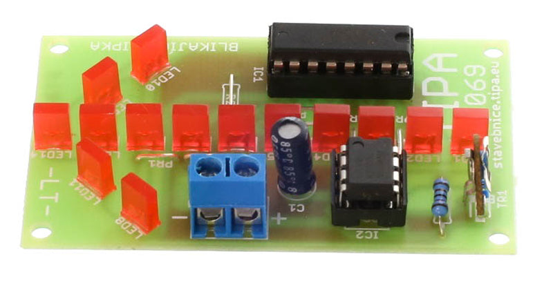 Stavebnice TIPA PT069 Blikající šipka
