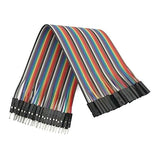 Propojovací vodiče dupont 40pin, délka 20cm, samec-samice