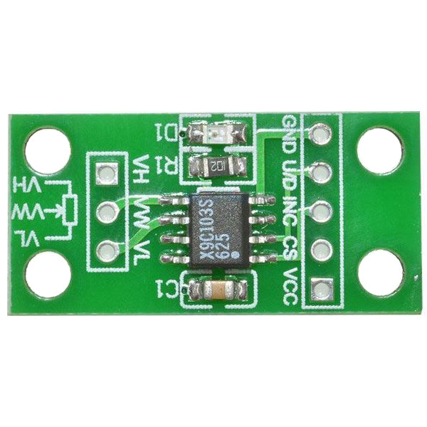 Digitální potenciometr 10kohm, modul s X9C103S