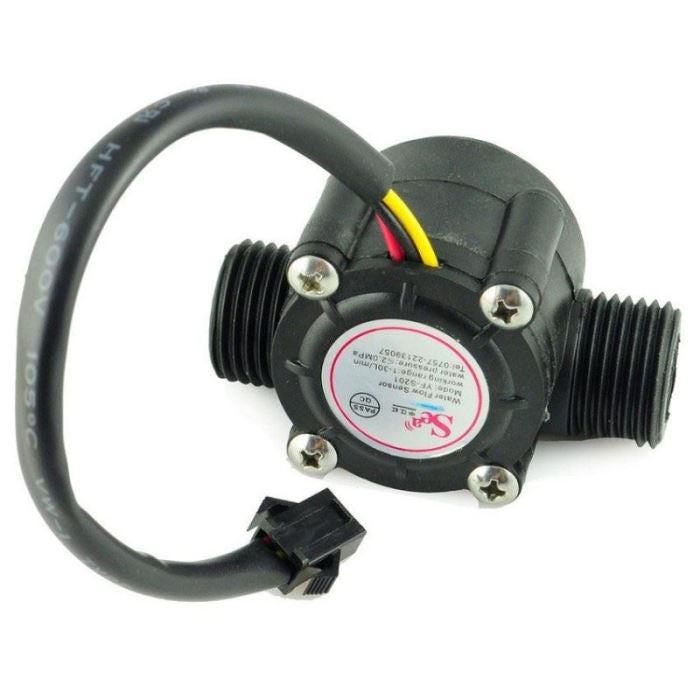 Průtokoměr YF-S201 1/2" 1-30l/min pro Arduino