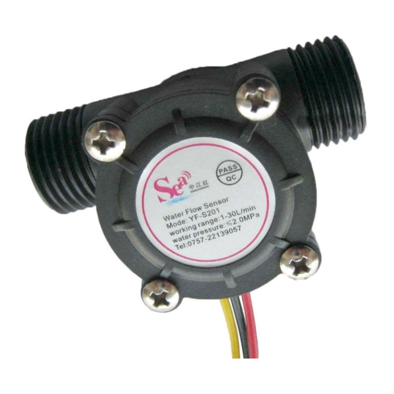 Průtokoměr YF-S201 1/2" 1-30l/min pro Arduino