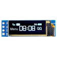 Displej OLED 0,91", 128x32 znaky, IIC/I2C, 4piny, bílý