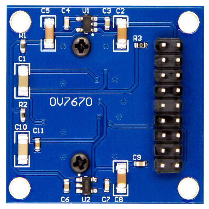 Kamera CMOS OV7670 640x480 bez paměti, modul pro Arduino
